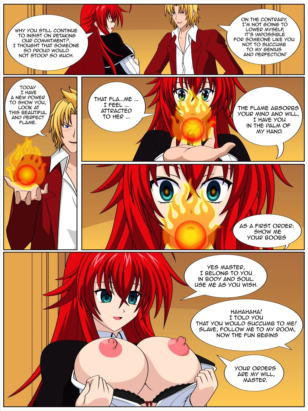 DxD Comission porn comic picture 1