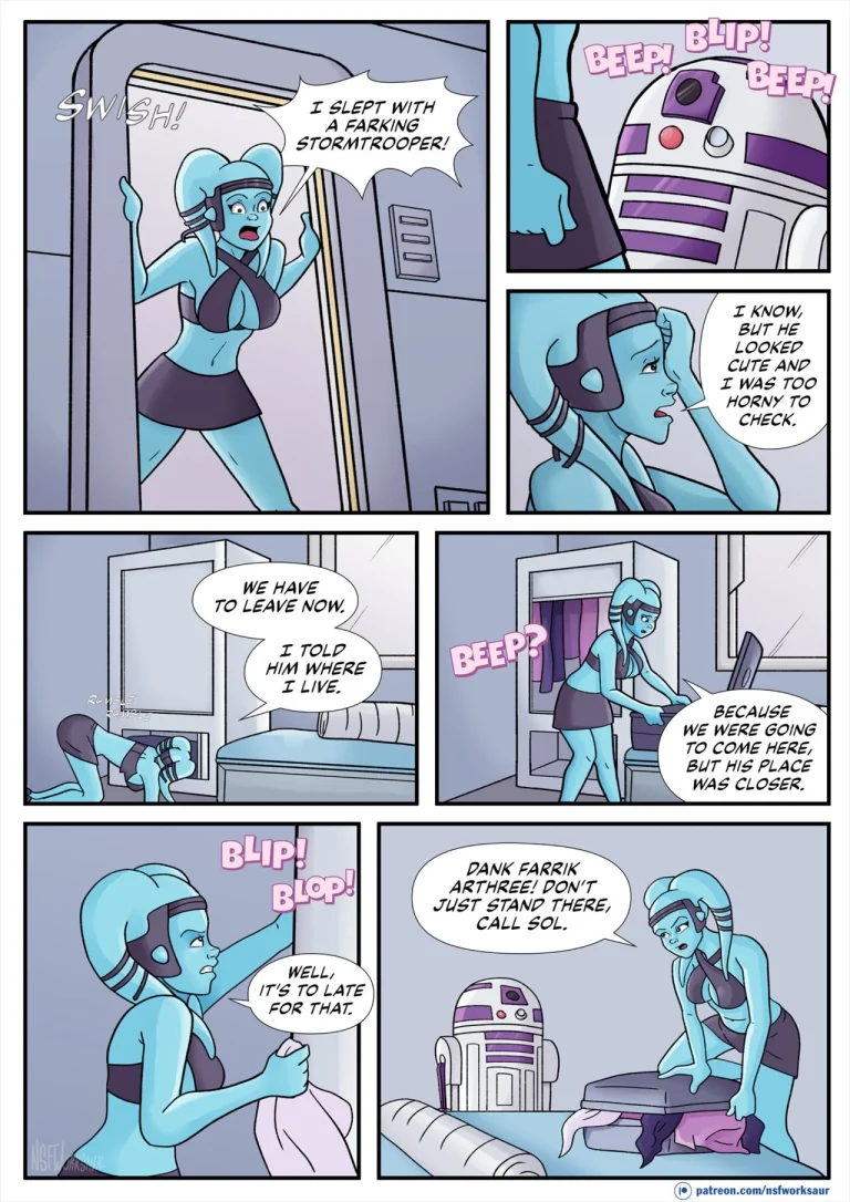 Dyra Nett 2: Last Night Stand porn comic picture 14