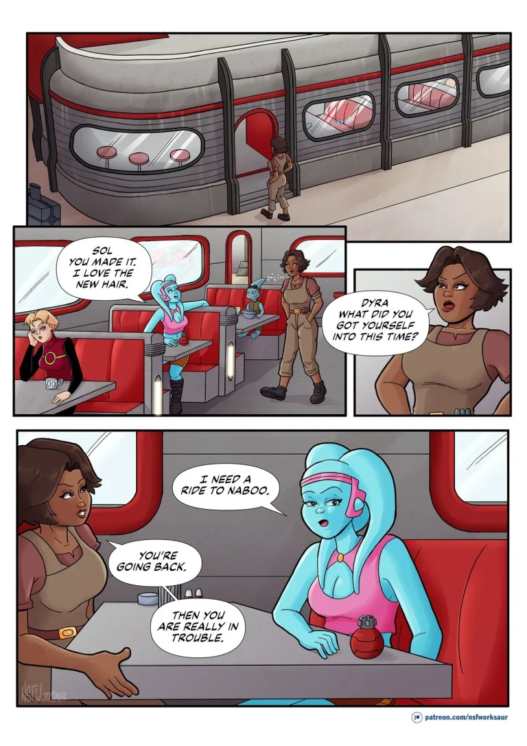 Dyra Nett 2: Last Night Stand porn comic picture 16