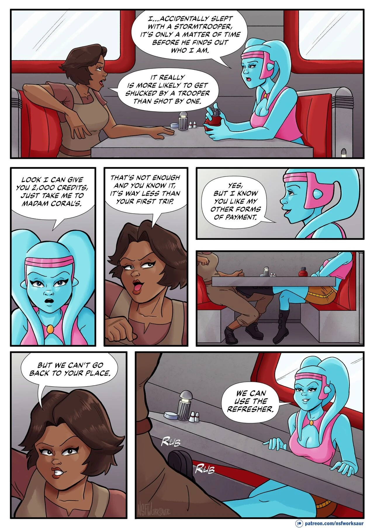 Dyra Nett 2: Last Night Stand porn comic picture 17