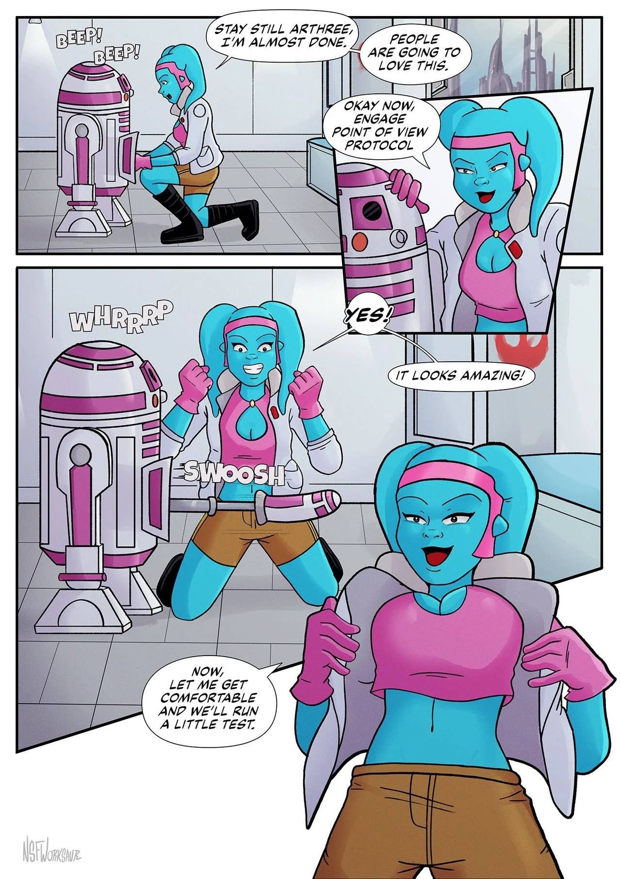 Dyra Nett porn comic picture 2