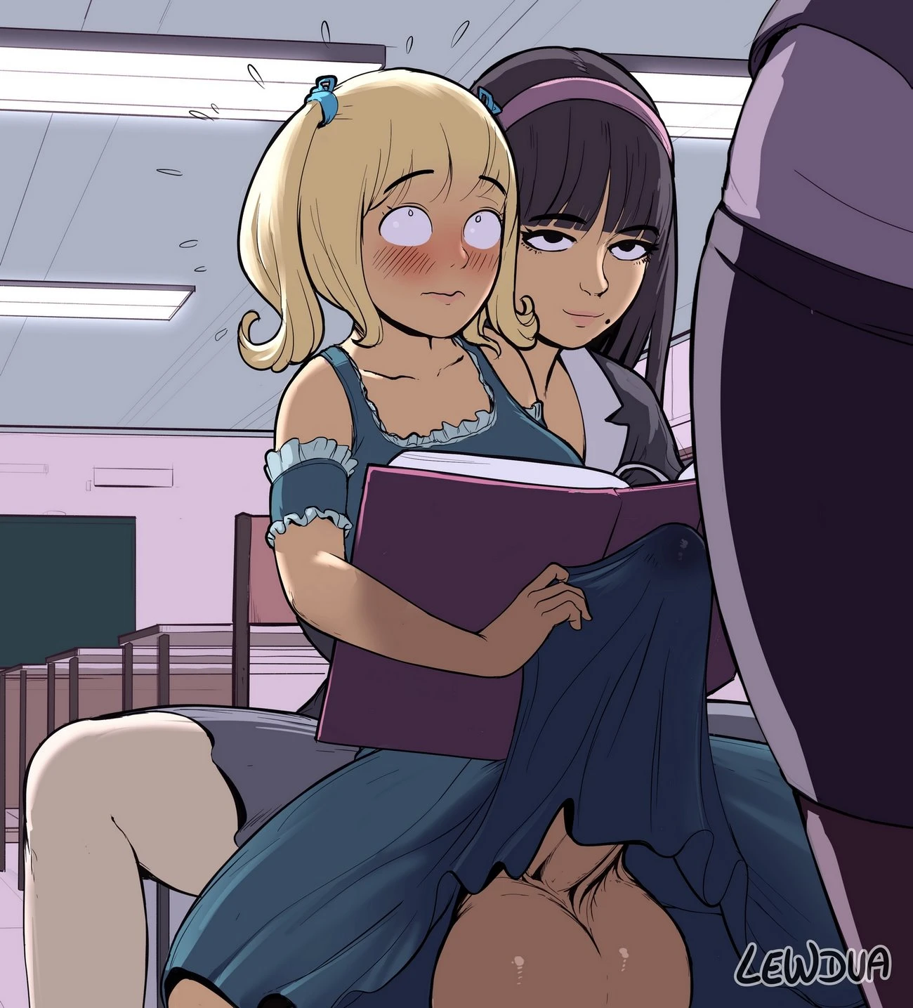 “See me after class” porn comic picture 14