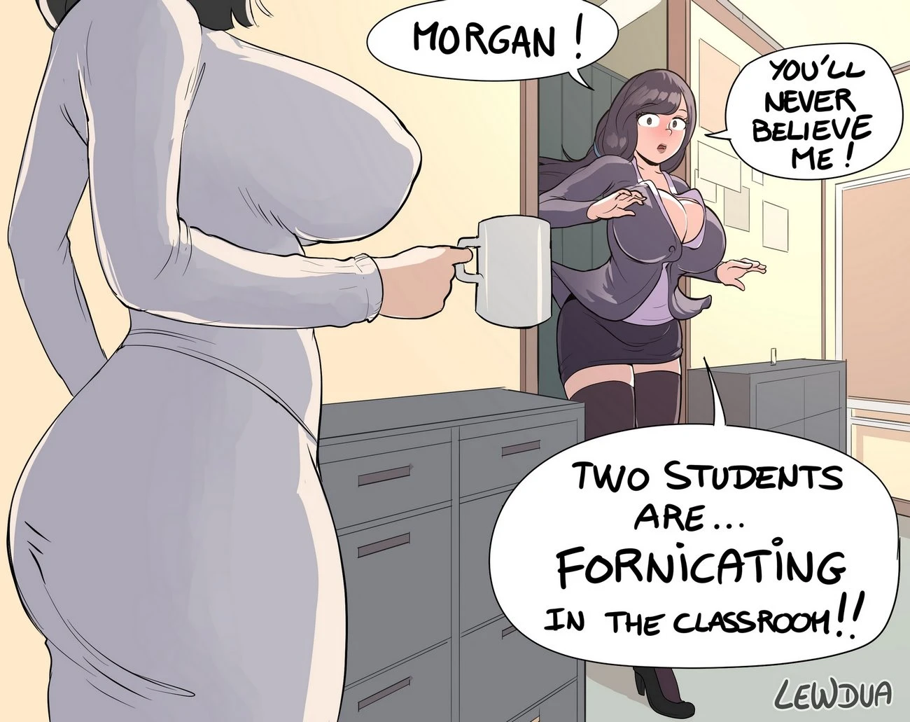 “See me after class” porn comic picture 32