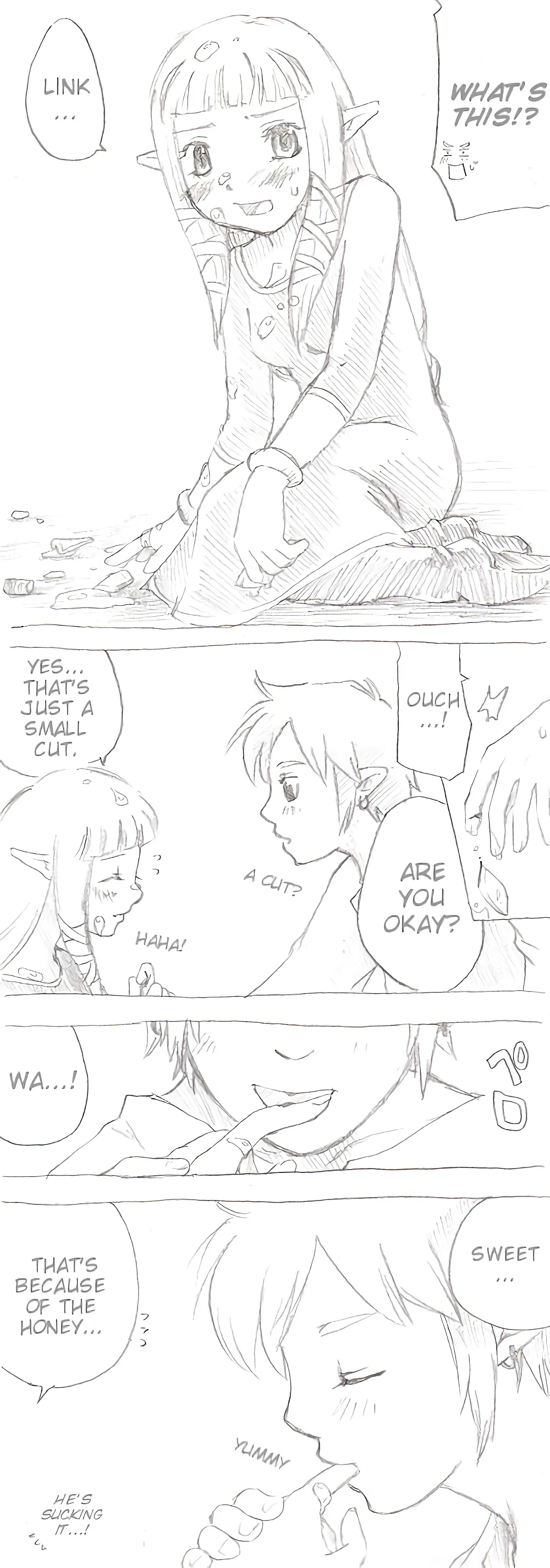✿ Zelda-chan porn comic picture 3