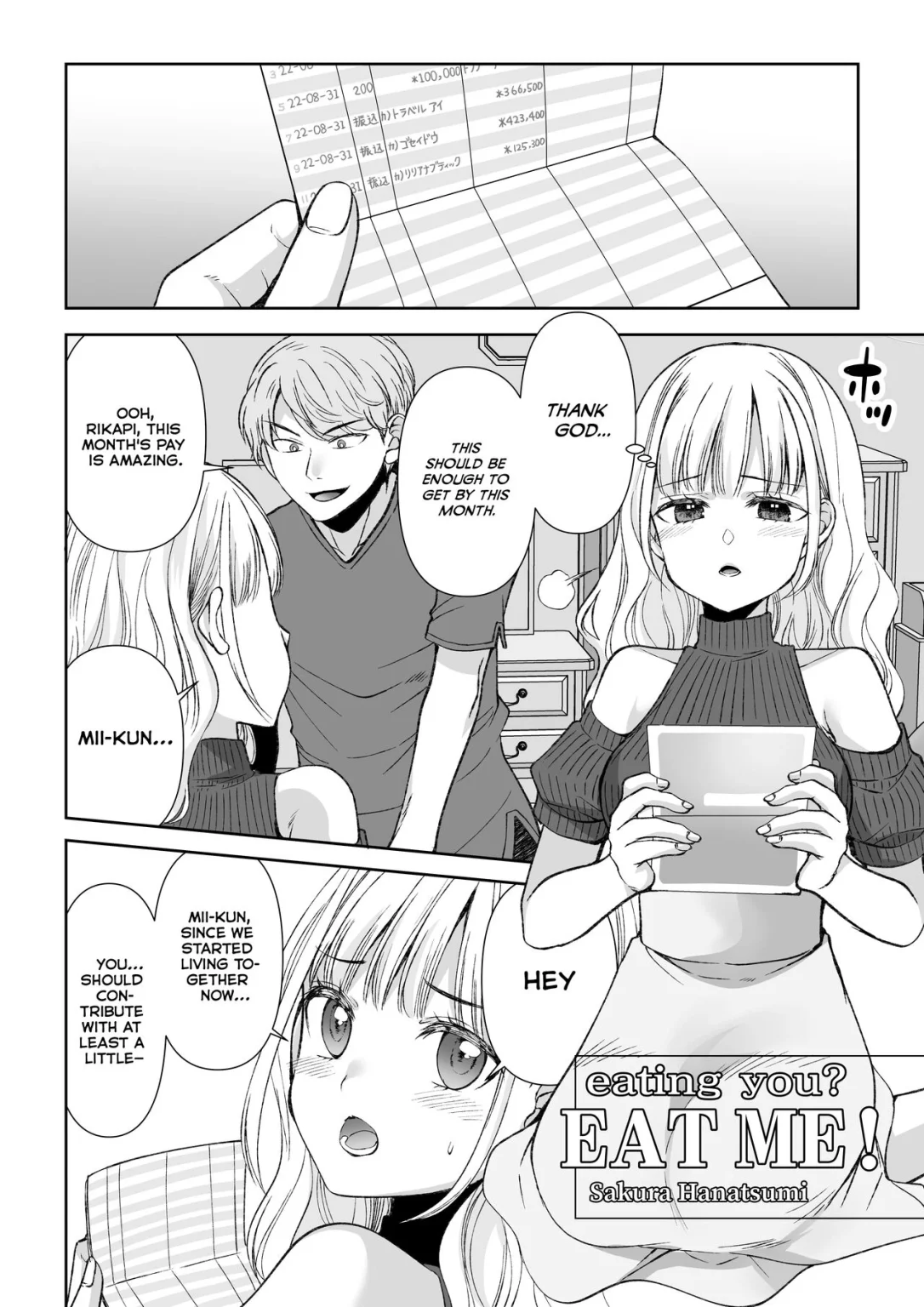 eating you? EAT ME! porn comic picture 1