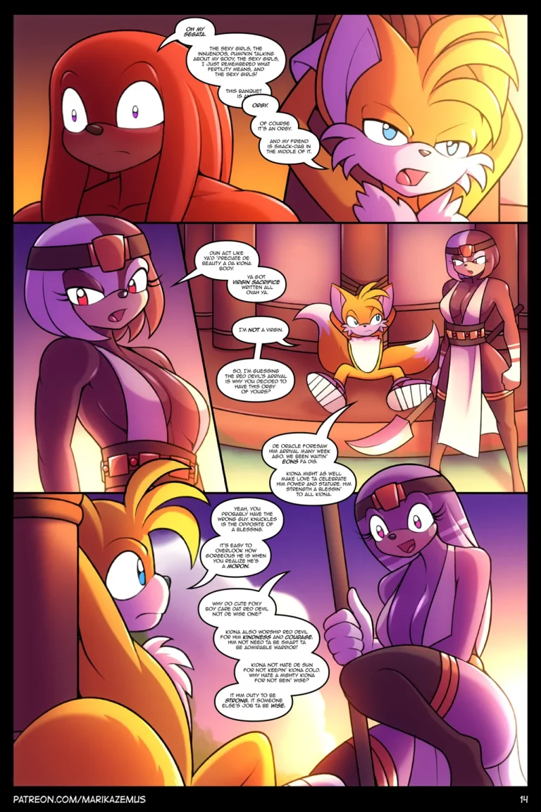 Ecidna Nights porn comic picture 14
