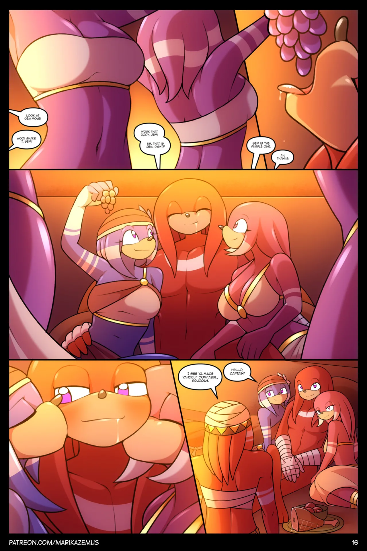 Ecidna Nights porn comic picture 16