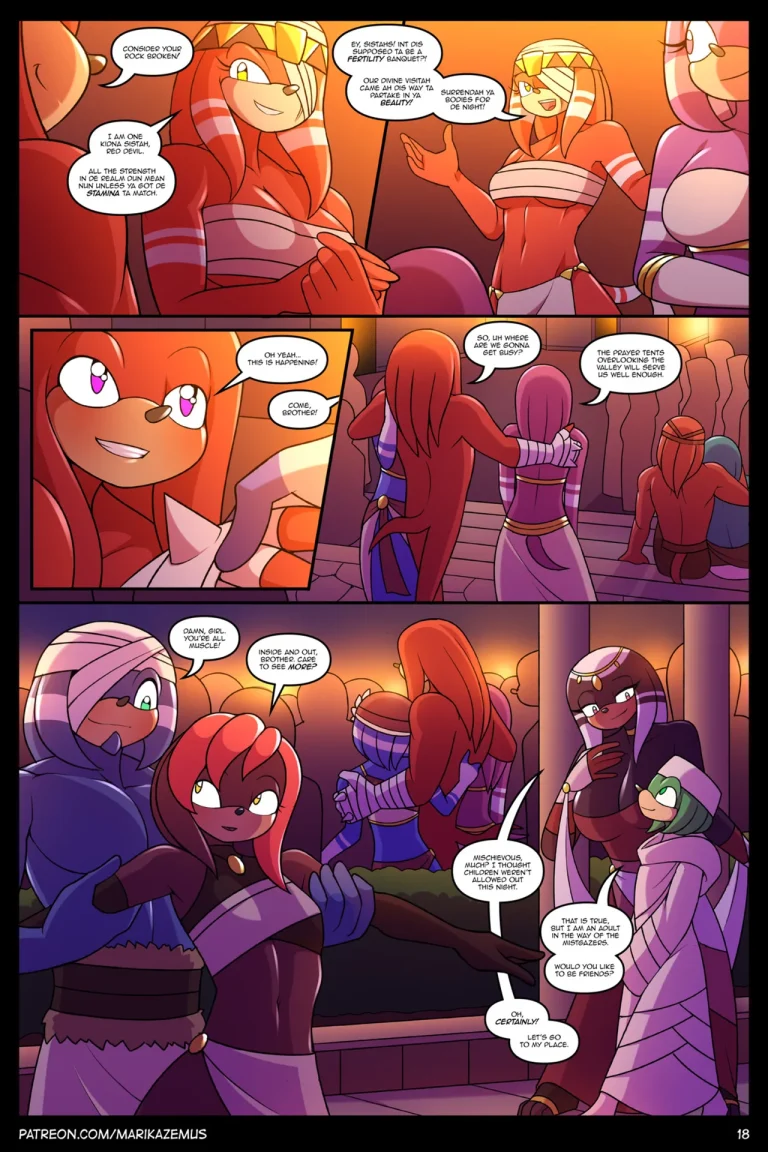 Ecidna Nights porn comic picture 18
