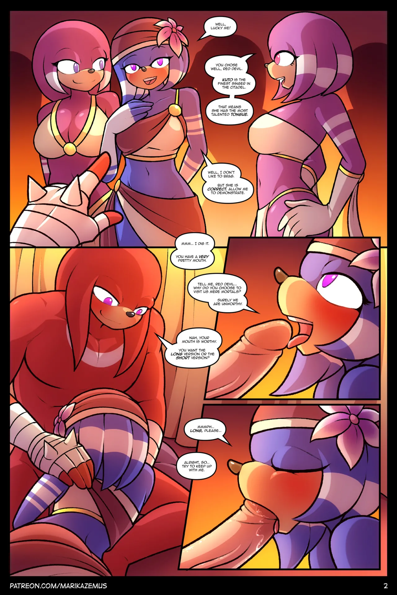 Ecidna Nights porn comic picture 2