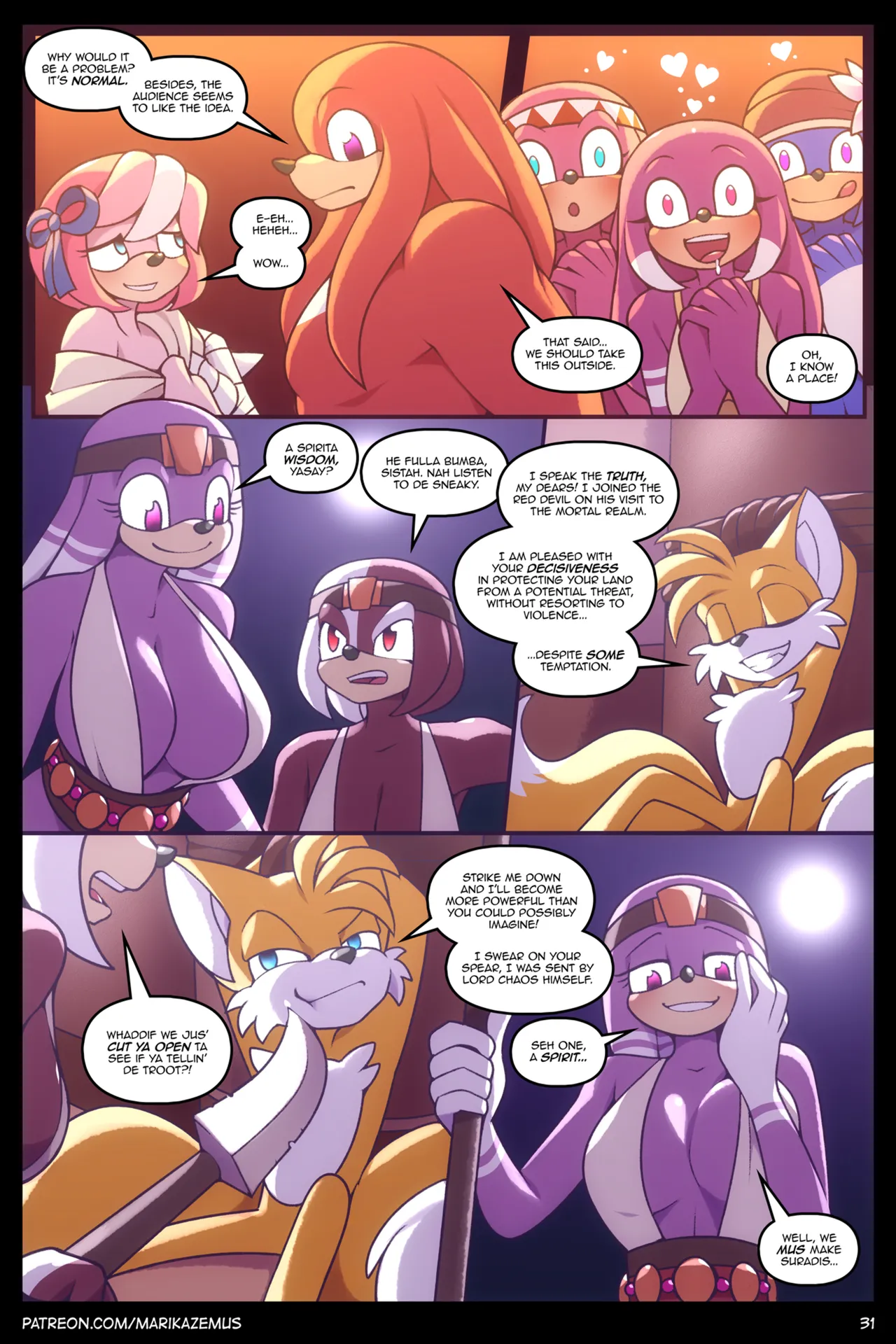 Ecidna Nights porn comic picture 31