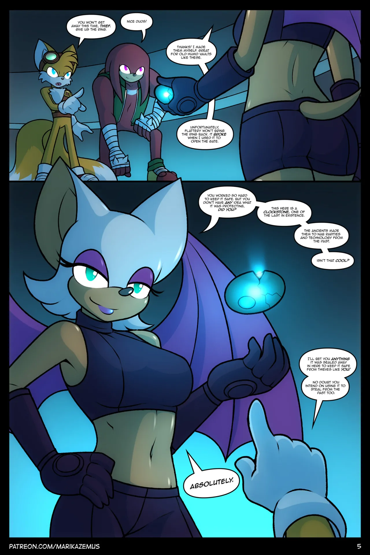 Ecidna Nights porn comic picture 5