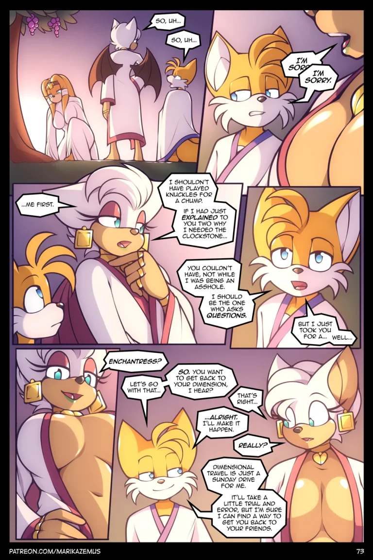 Ecidna Nights porn comic picture 73