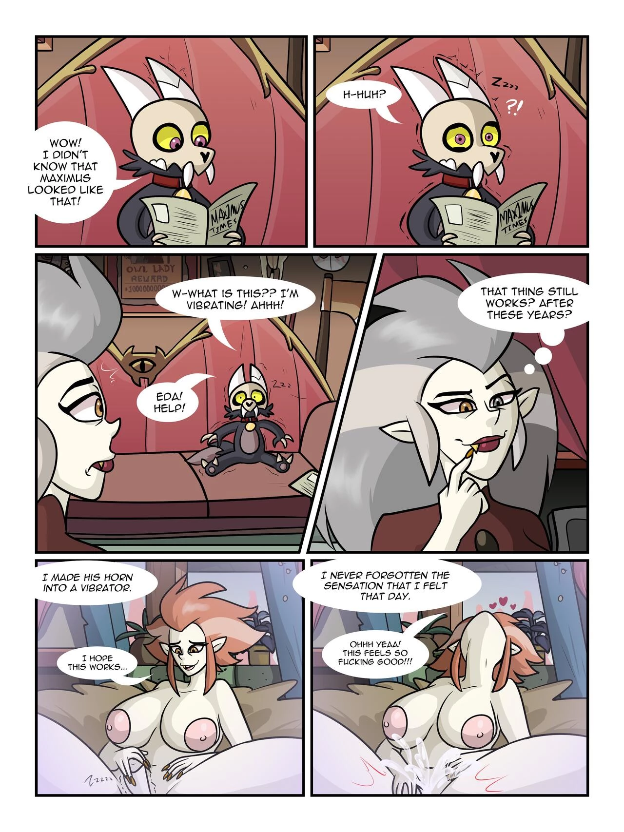 Eda's Favorite Toy porn comic picture 2