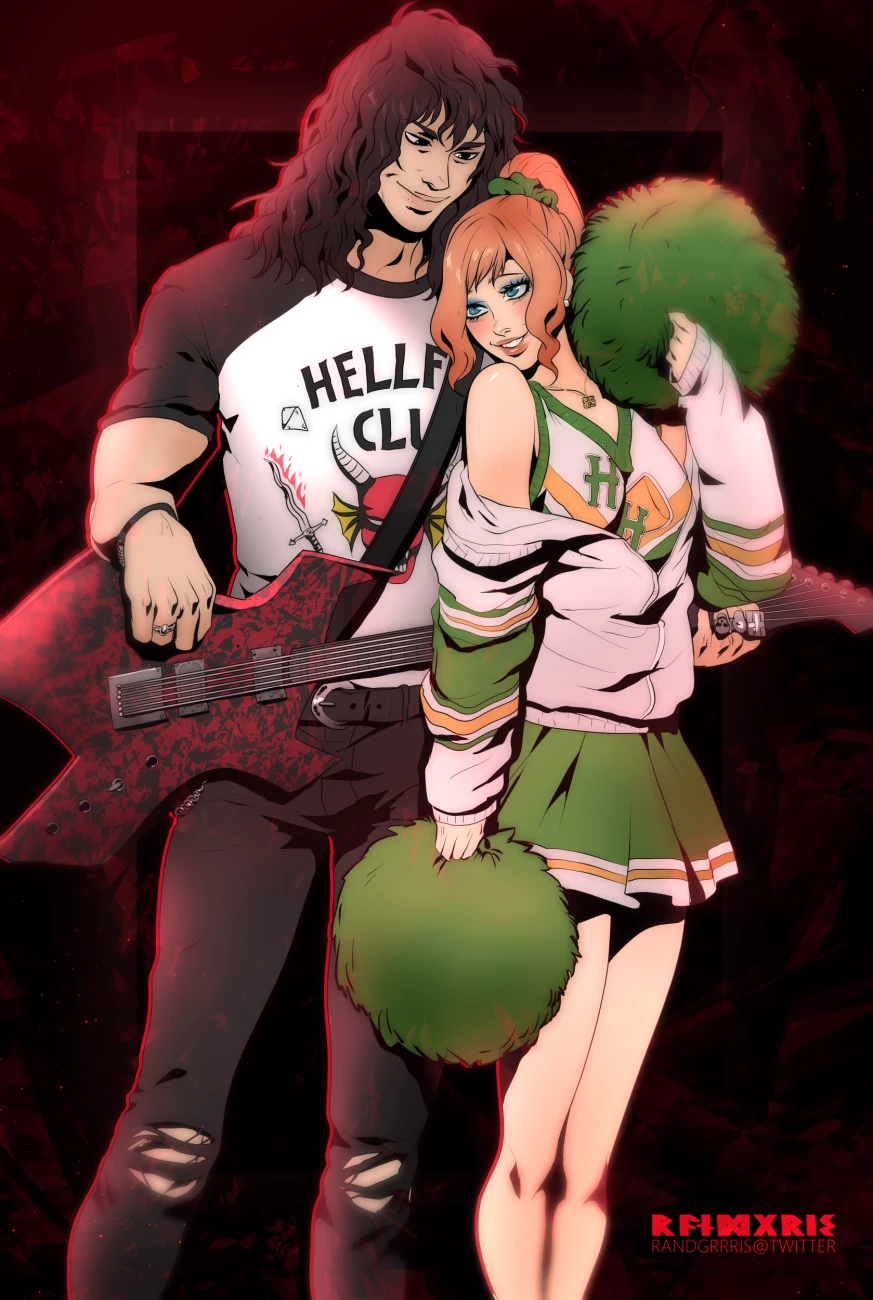 Eddie x Chrissy porn comic picture 1