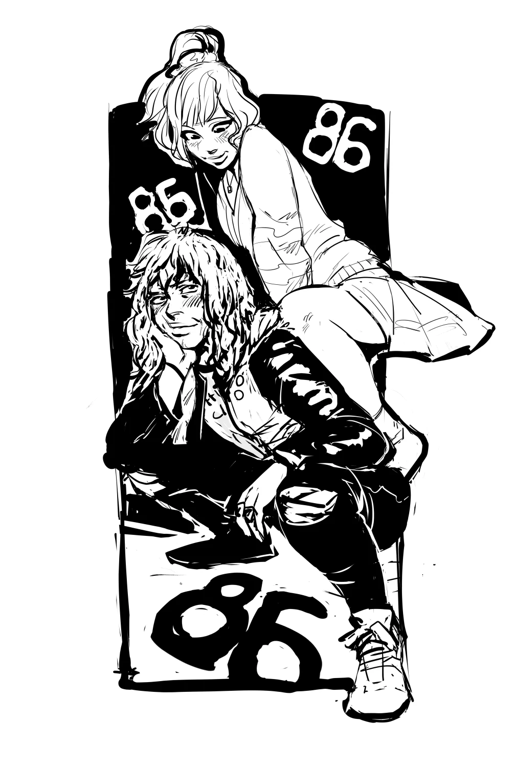 Eddie x Chrissy porn comic picture 23