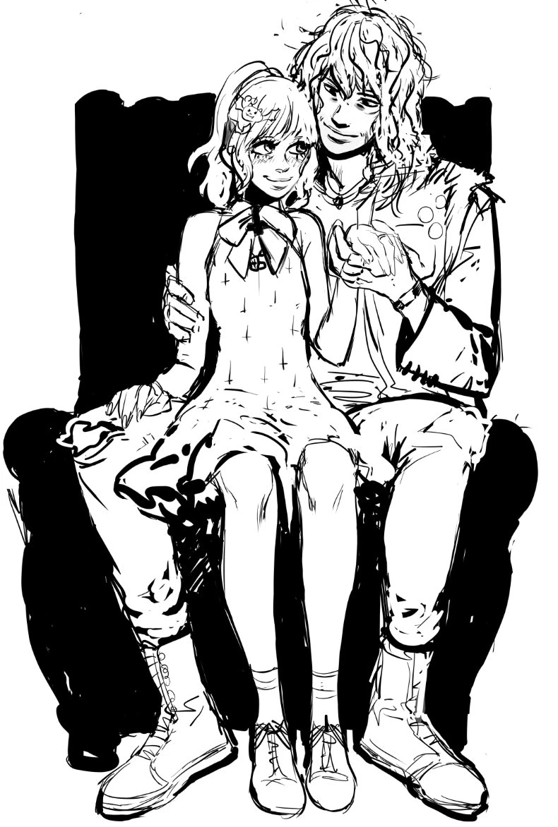 Eddie x Chrissy porn comic picture 24