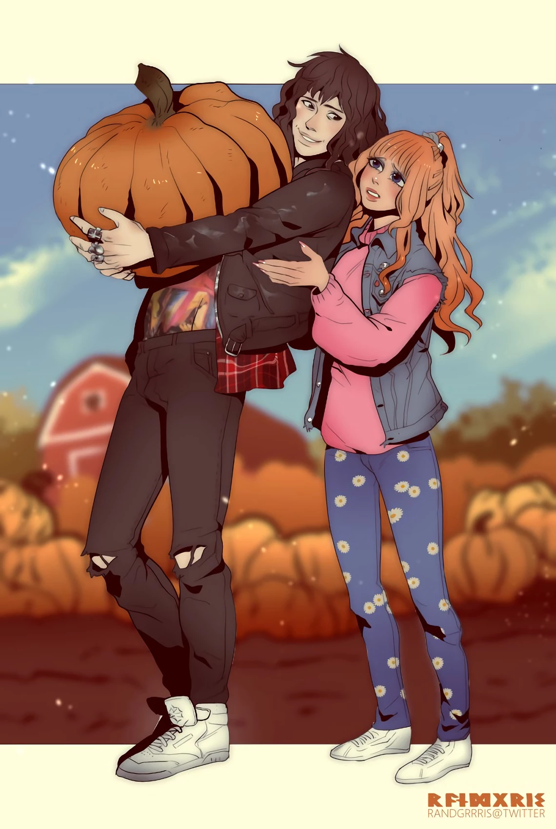 Eddie x Chrissy porn comic picture 9