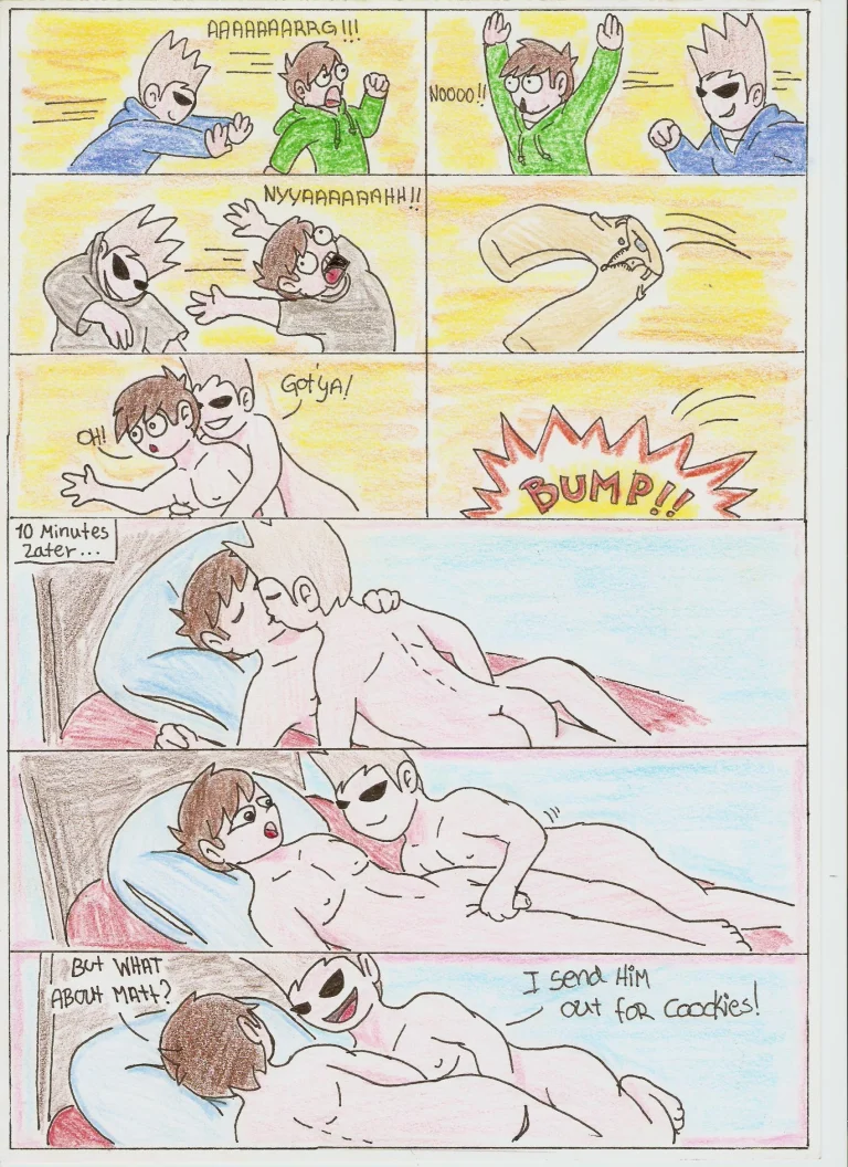 (Eddsworld Tomx Edd) porn comic picture 1