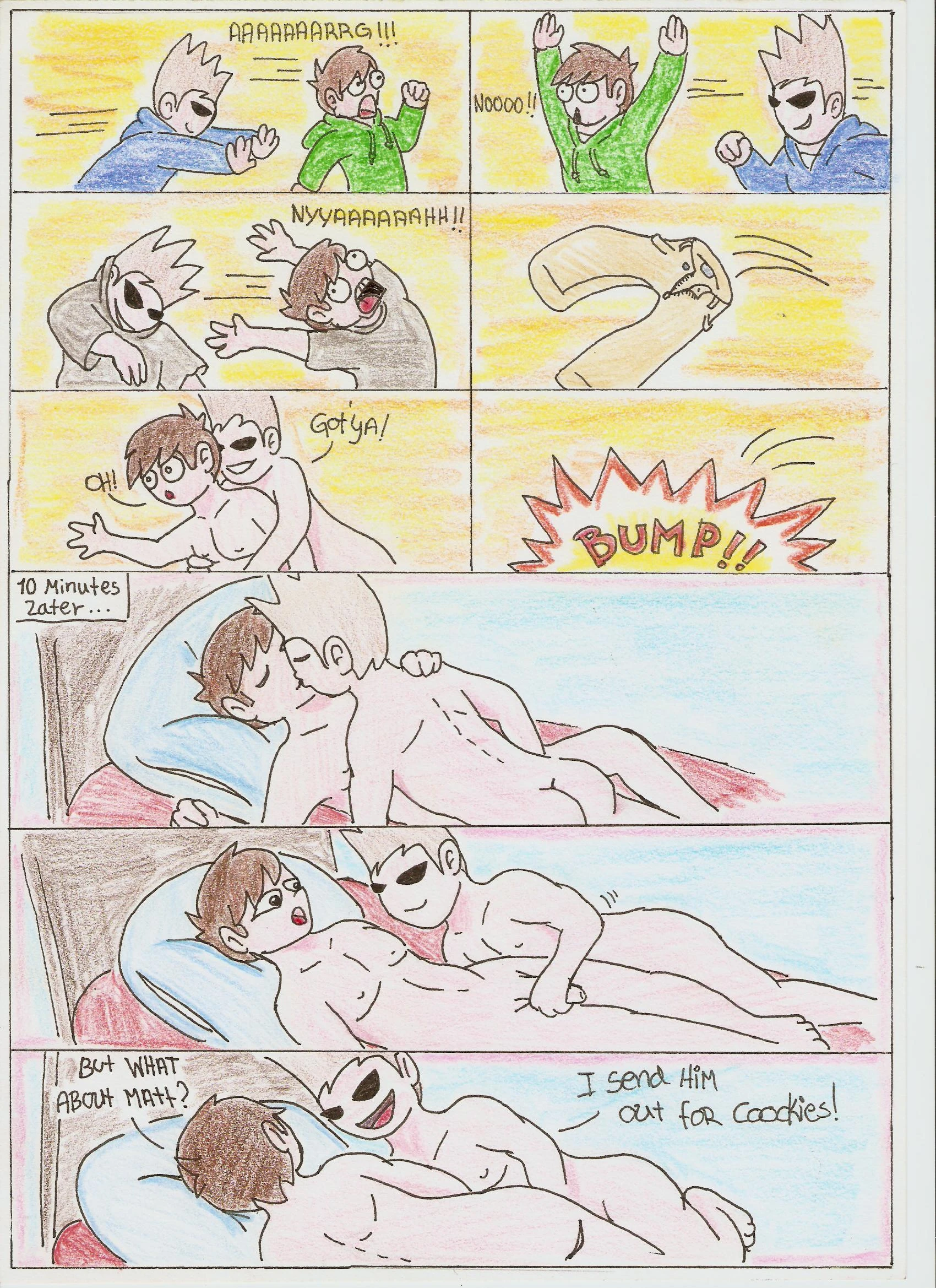 (Eddsworld Tomx Edd) porn comic picture 1