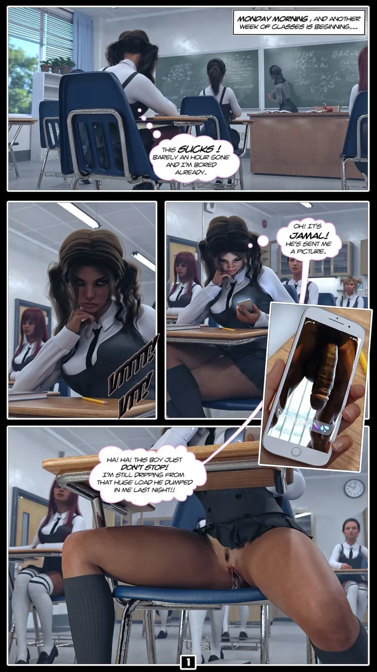 Educating Ella porn comic picture 2