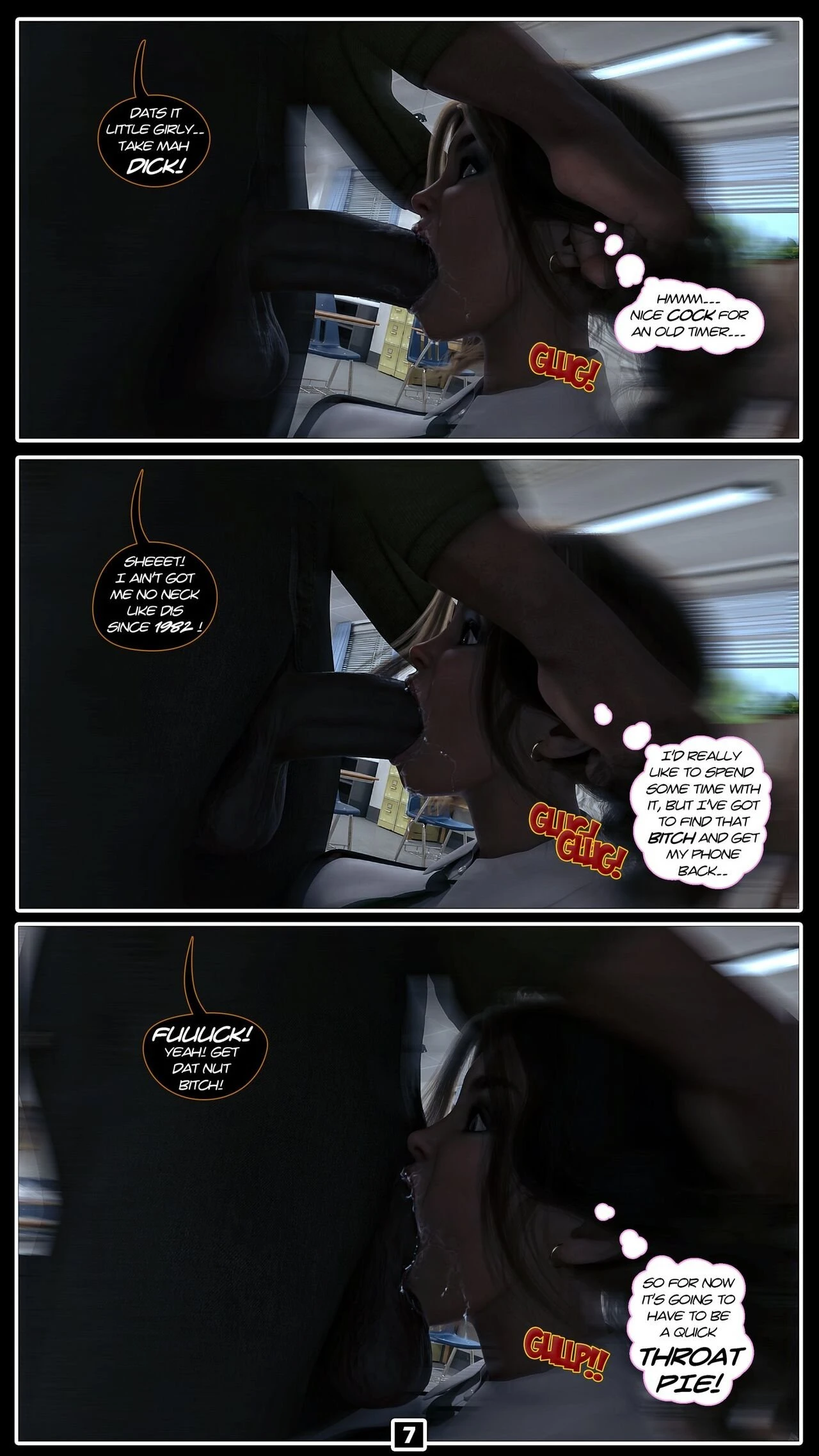 Educating Ella porn comic picture 8