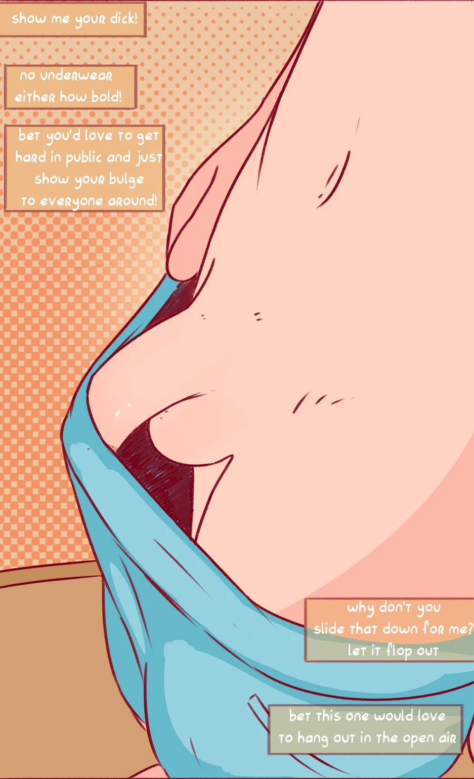 Elevator dares porn comic picture 3