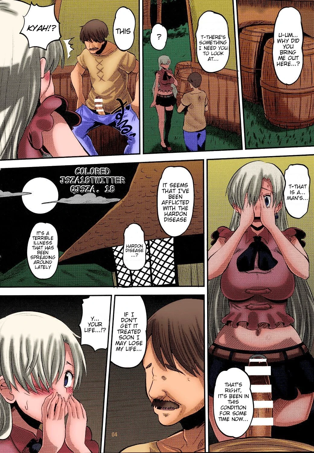 Elizabeth the Deceived Princess (Color) porn comic picture 3