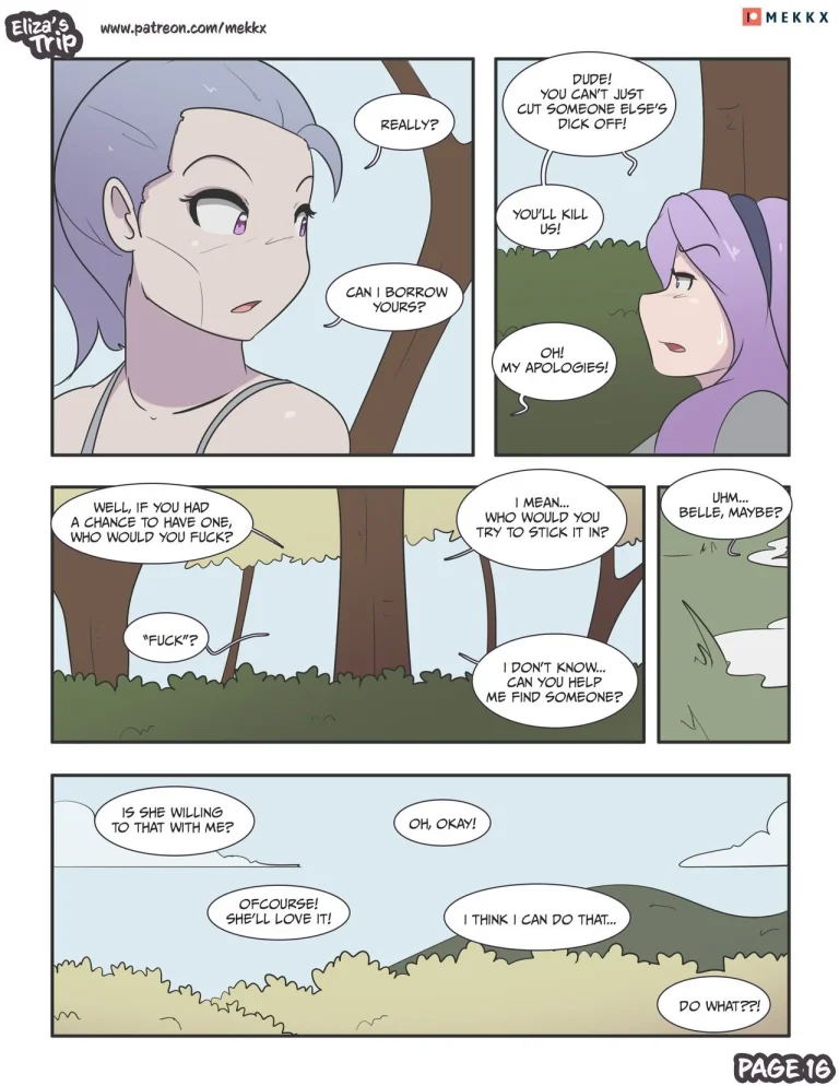 Eliza's Trip! porn comic picture 17