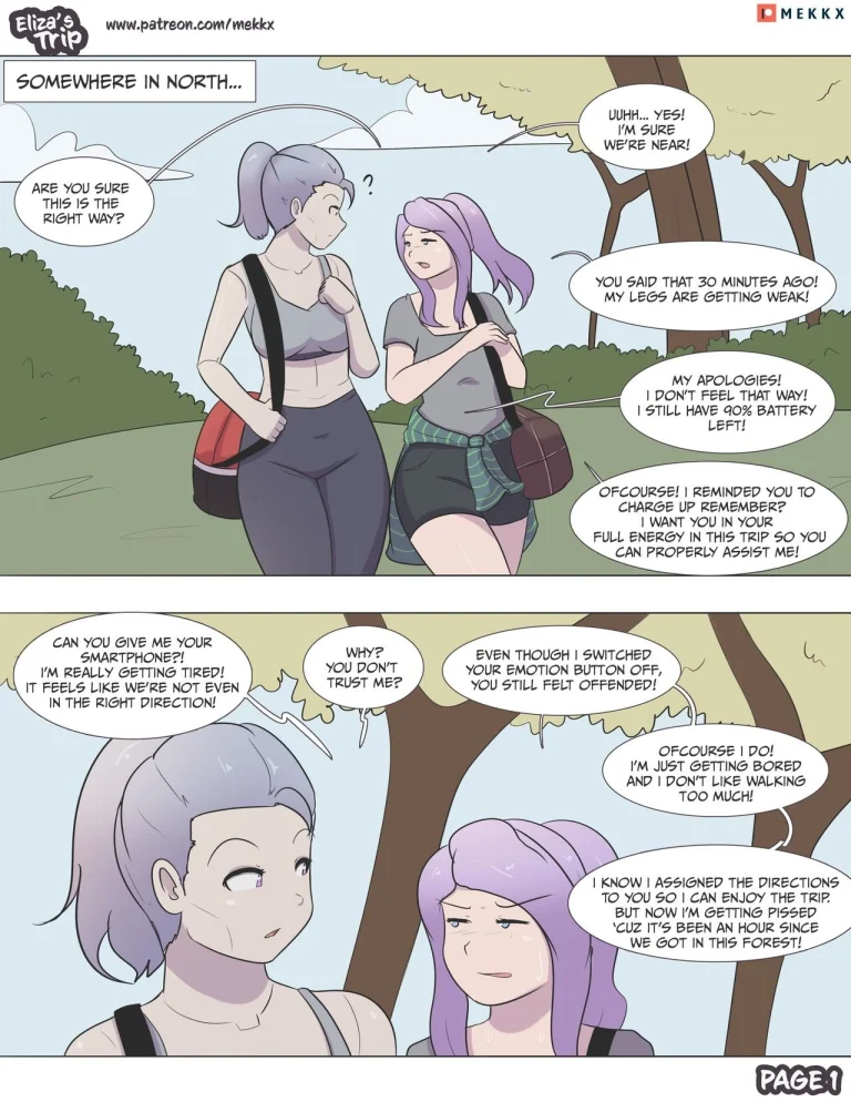 Eliza's Trip! porn comic picture 2