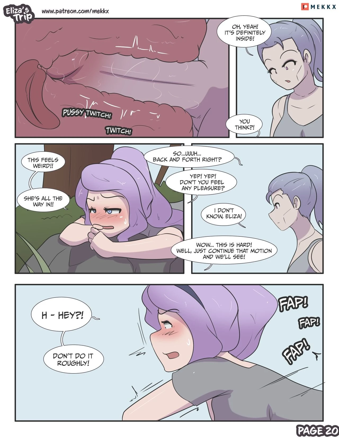 Eliza's Trip! porn comic picture 21