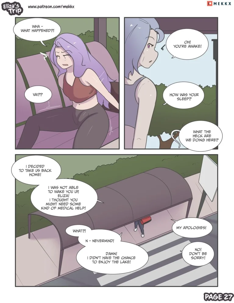Eliza's Trip! porn comic picture 28