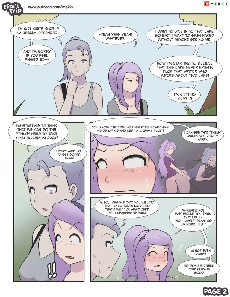 Eliza's Trip! porn comic picture 3