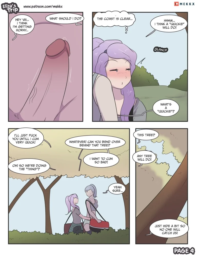 Eliza's Trip! porn comic picture 5