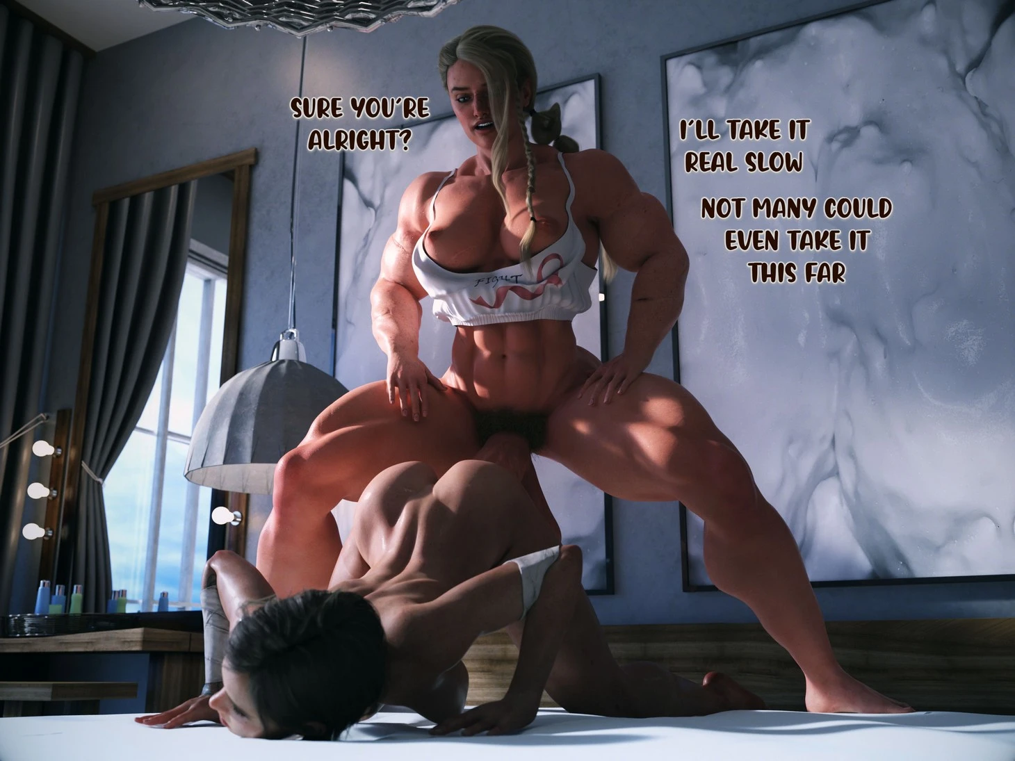 Ellie Catches Abby Sleeping porn comic picture 25