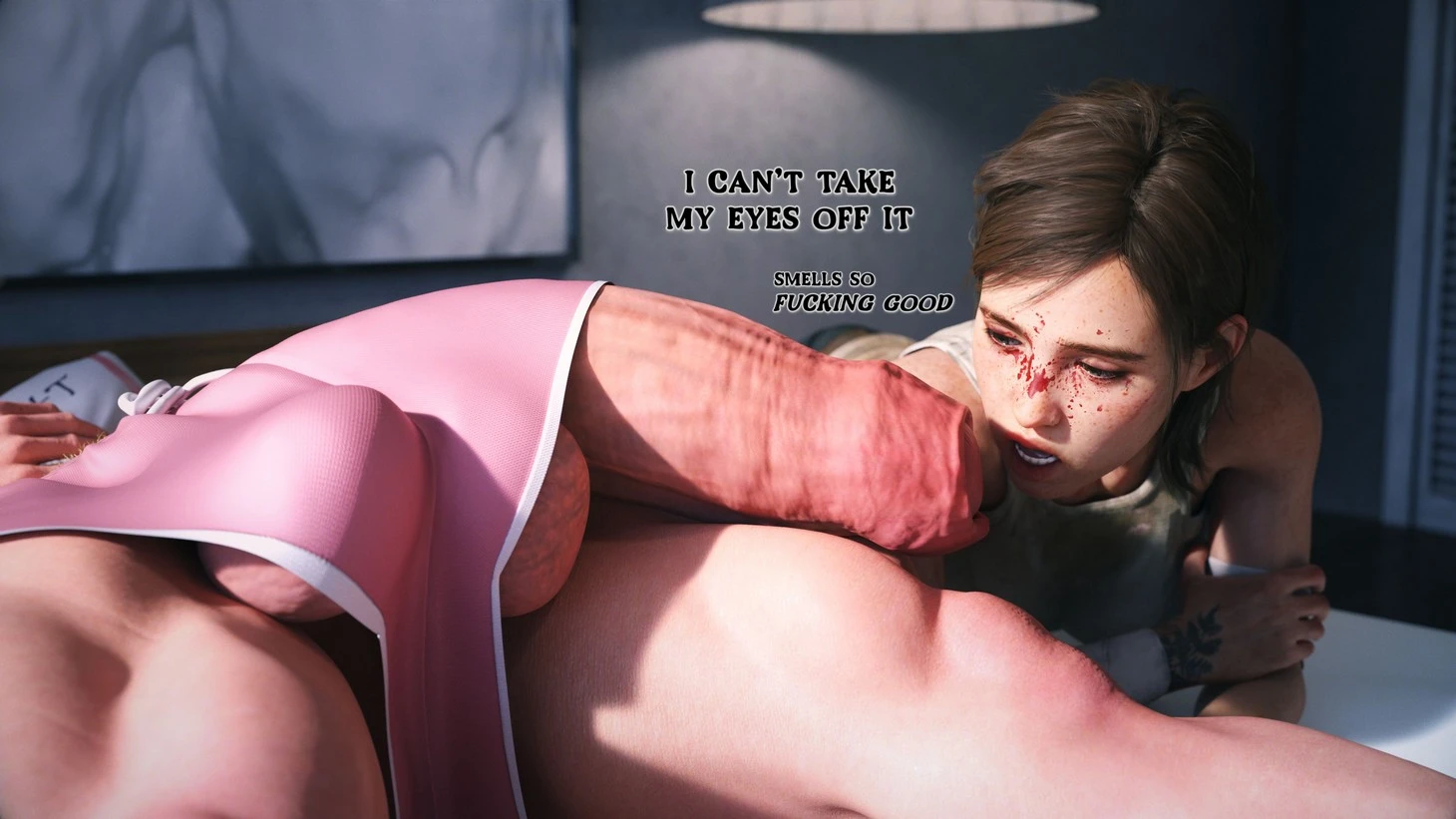 Ellie Catches Abby Sleeping porn comic picture 7