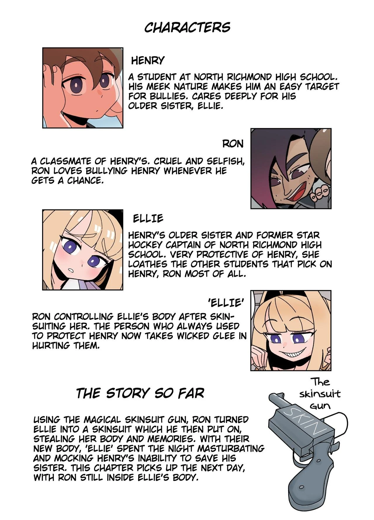 Ellie Skinsuit 2 porn comic picture 2