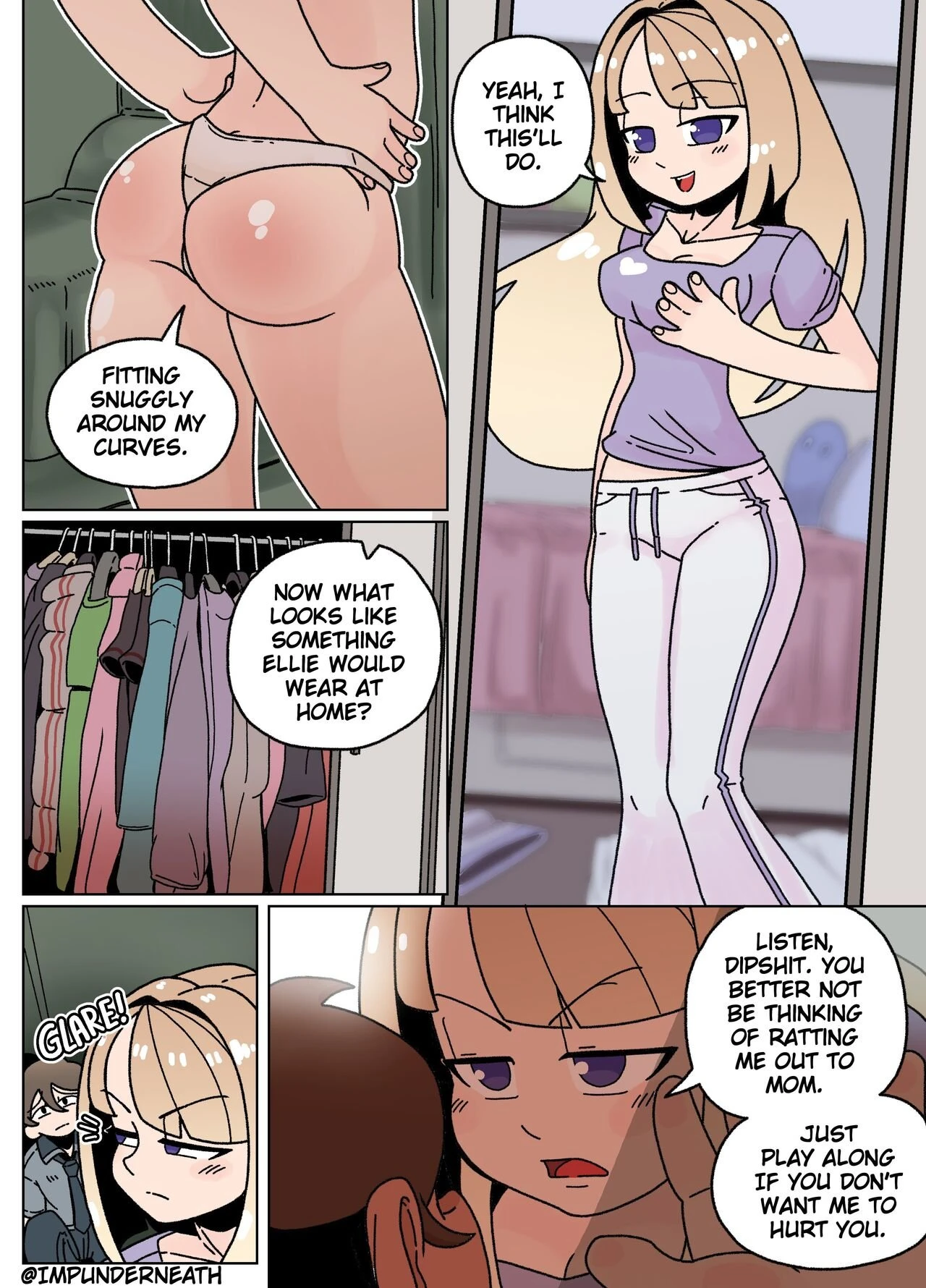 Ellie Skinsuit porn comic picture 12