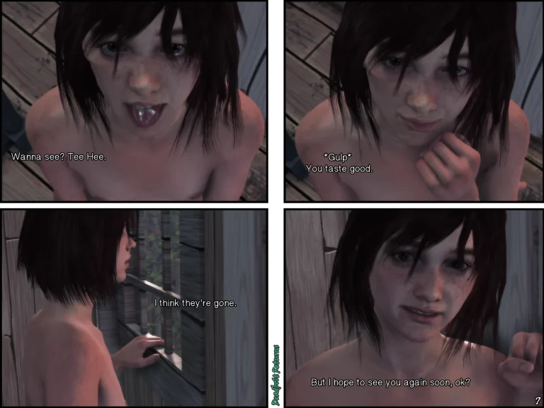 Ellie Wants You In The Toolshed porn comic picture 8