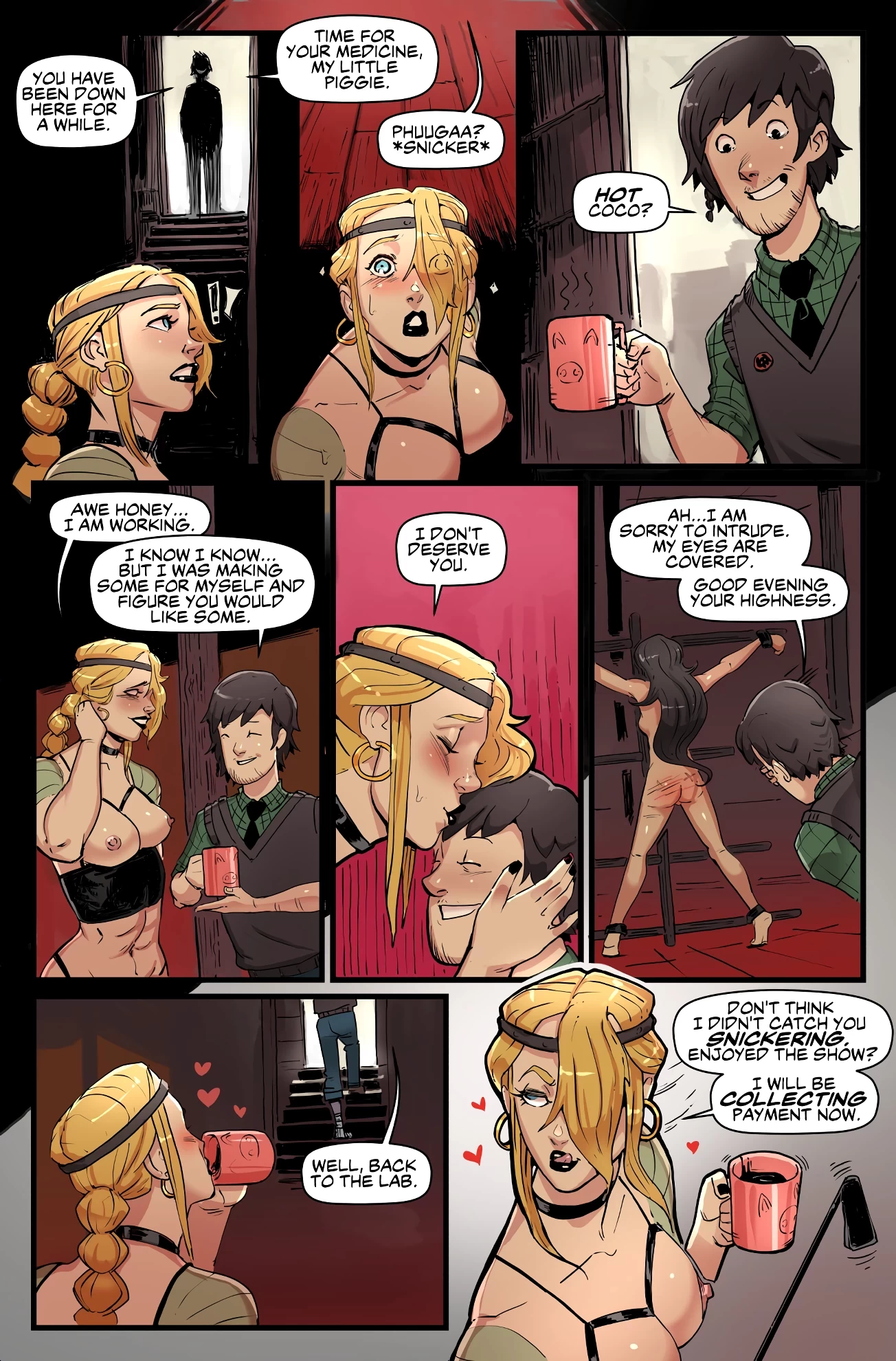 Elsa Bang (ONgoing) porn comic picture 11