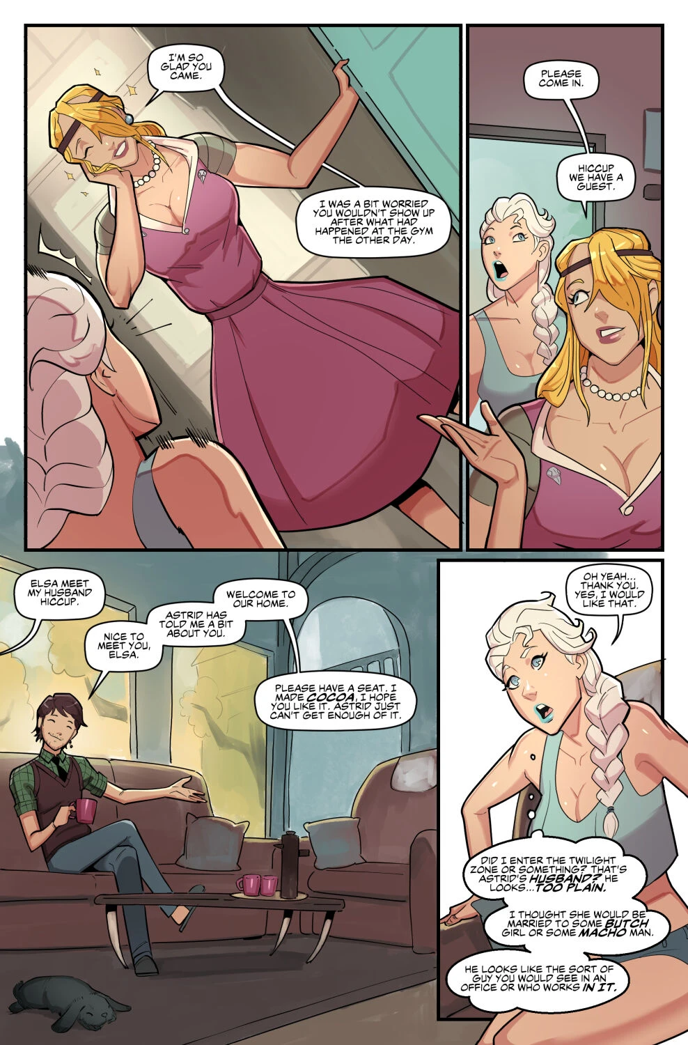 Elsa Bang (ONgoing) porn comic picture 26