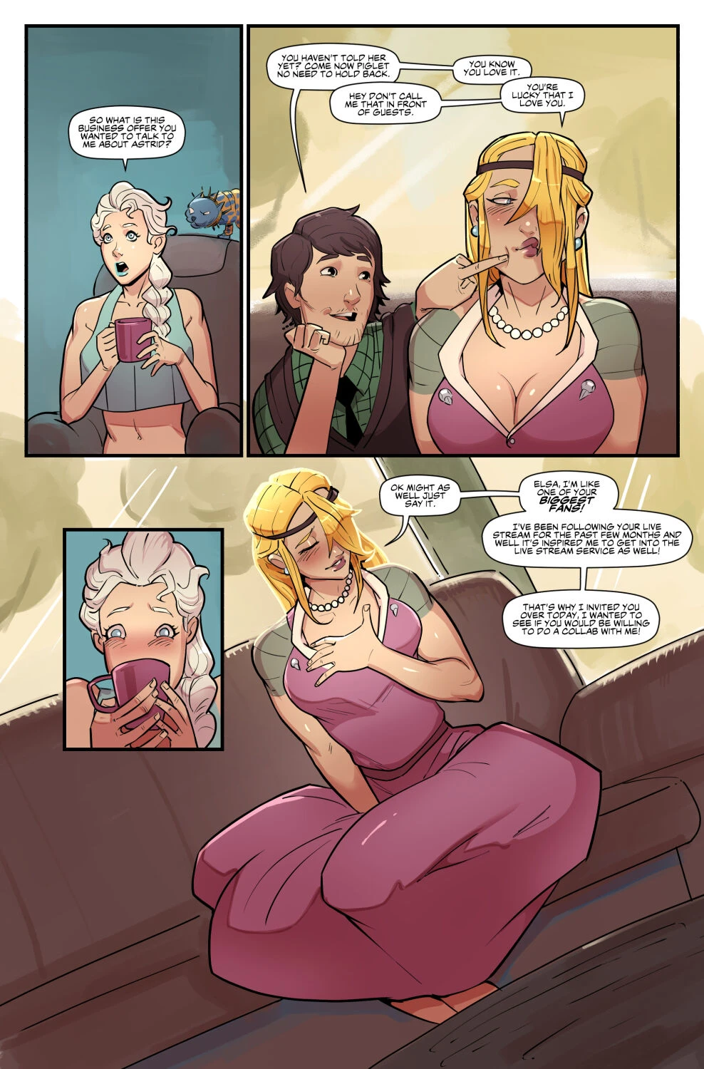 Elsa Bang (ONgoing) porn comic picture 27