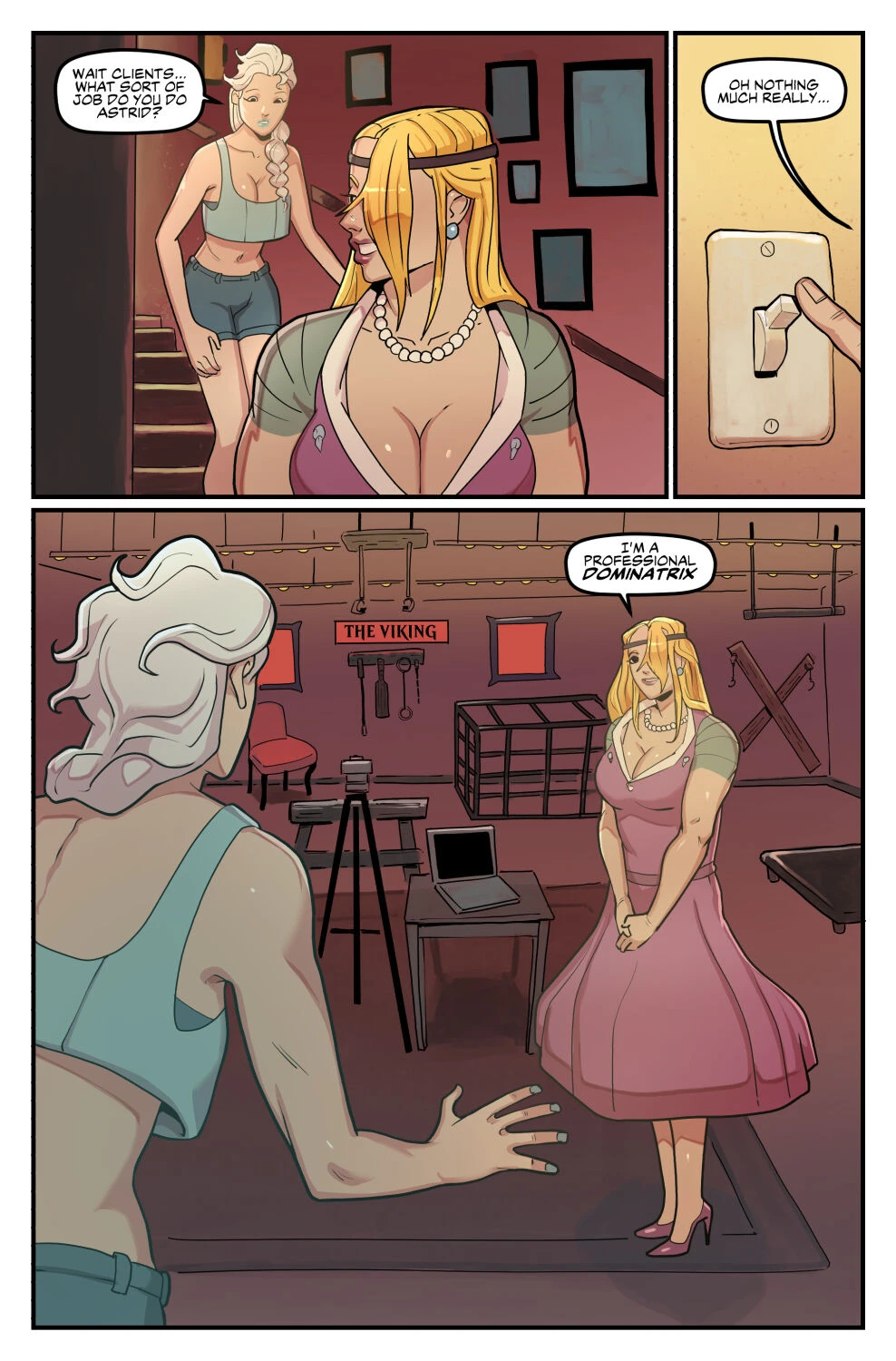 Elsa Bang (ONgoing) porn comic picture 29