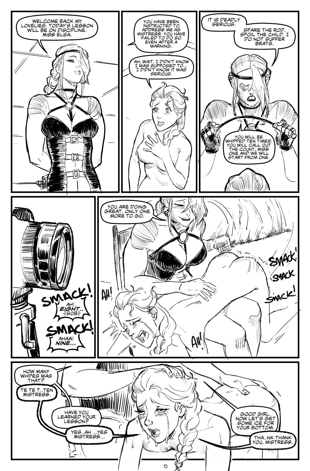 Elsa Bang (ONgoing) porn comic picture 35