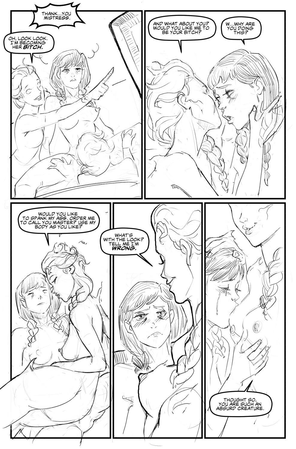 Elsa Bang (ONgoing) porn comic picture 36
