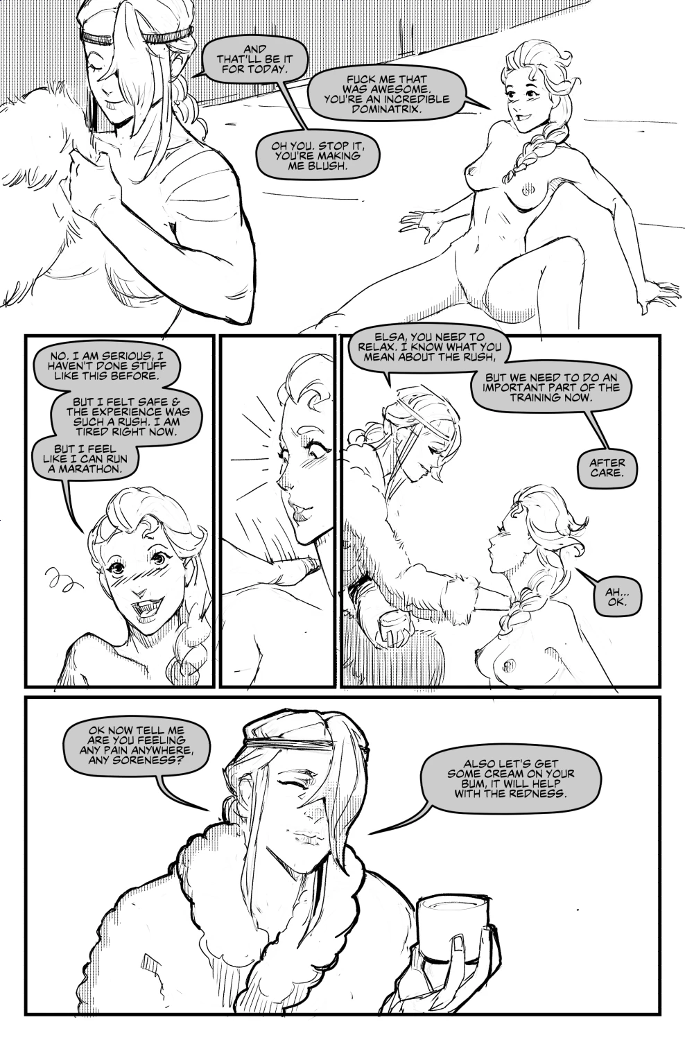 Elsa Bang (ONgoing) porn comic picture 41