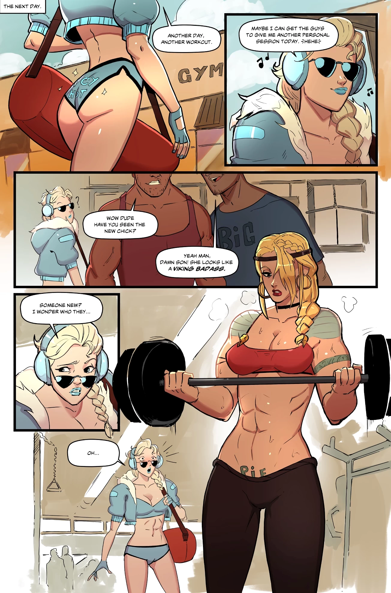 Elsa Bang (ONgoing) porn comic picture 6
