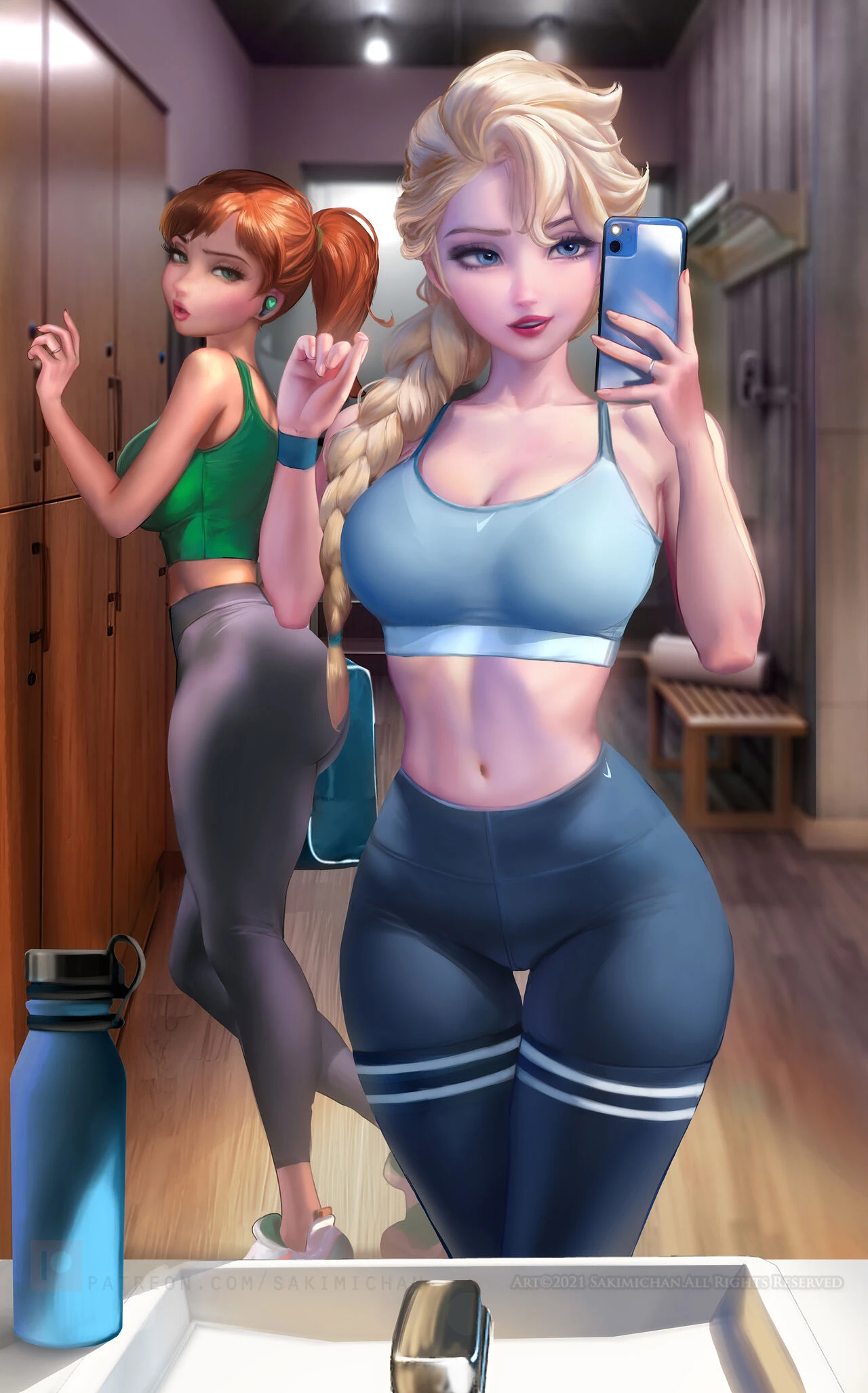Elsa porn comic picture 17