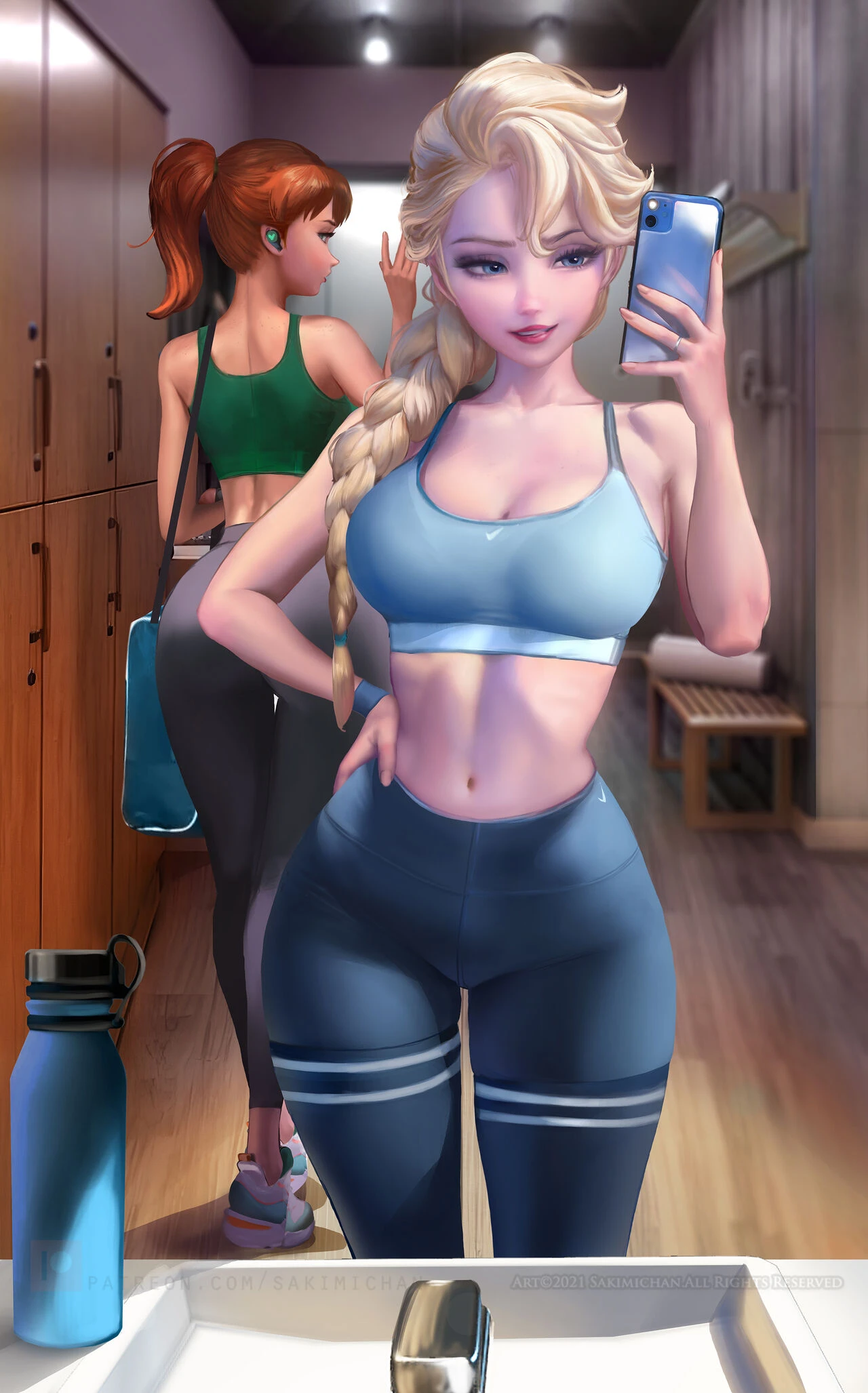 Elsa porn comic picture 18