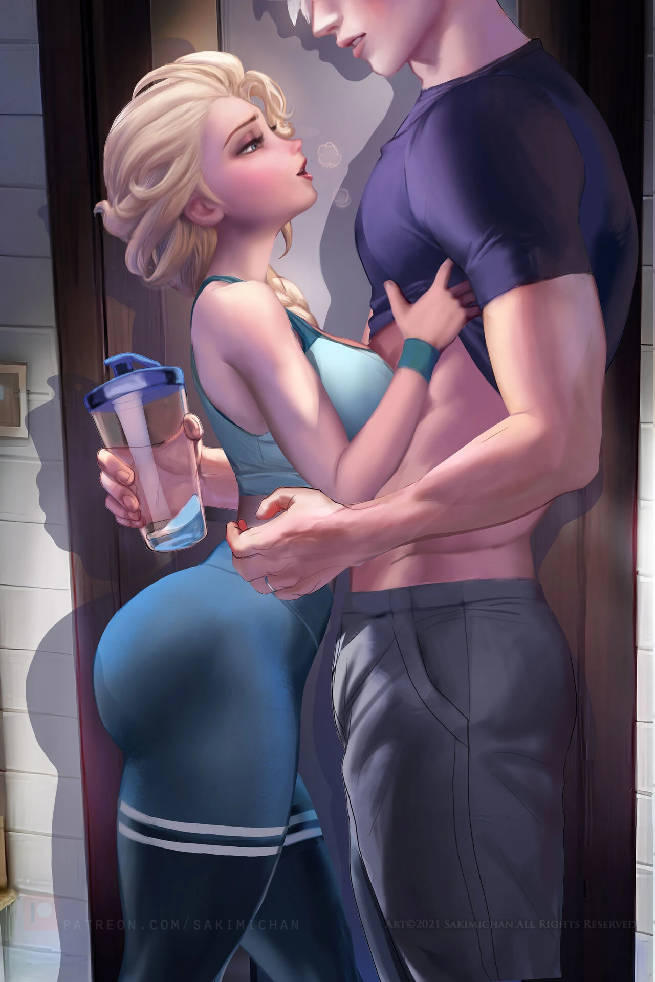 Elsa porn comic picture 24