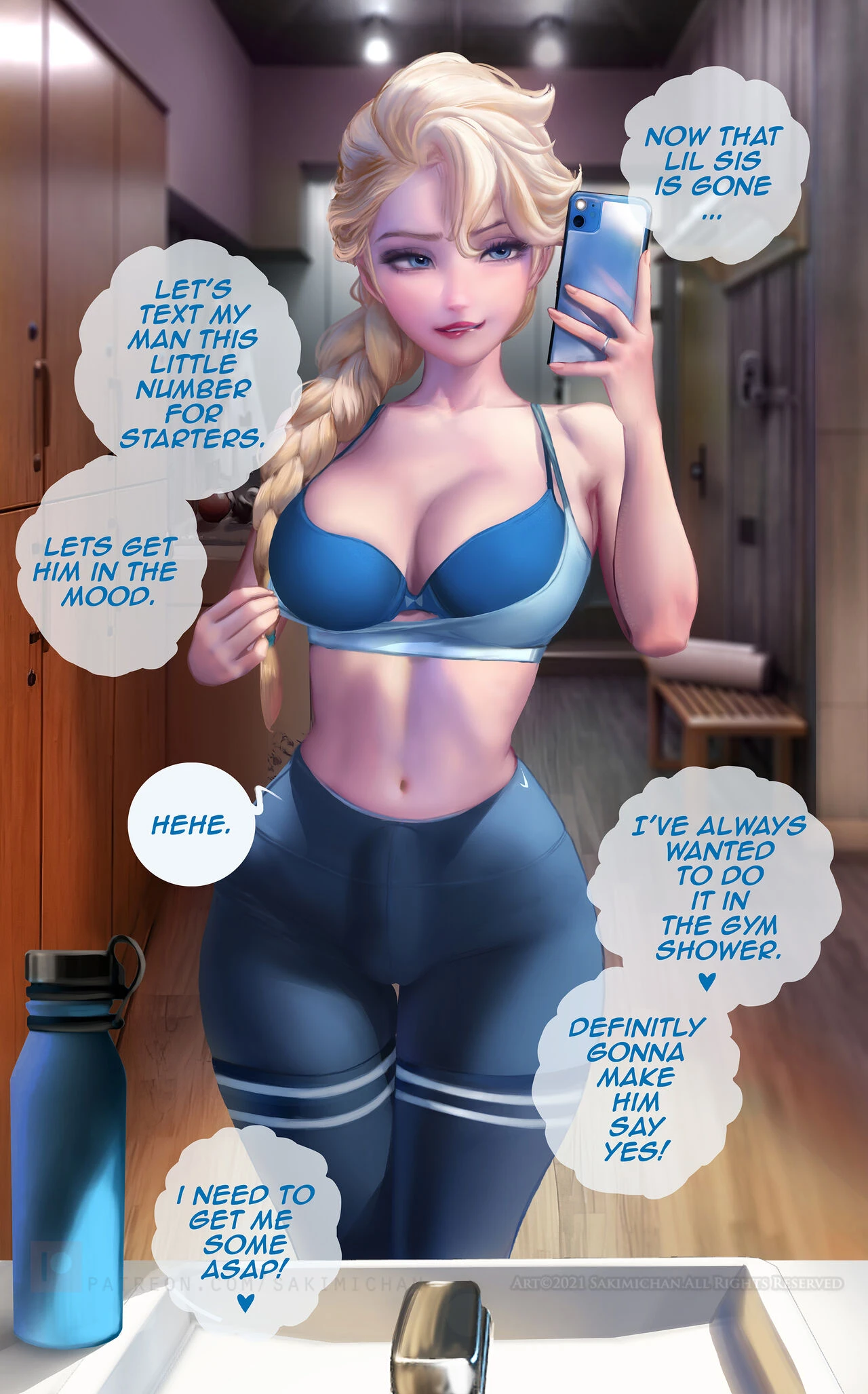 Elsa porn comic picture 33